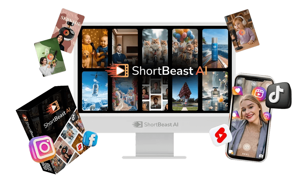 ShortBeastAI Review – One Keyword Get 100s of Shorts or Reels and make upto $400/day 1 download 8