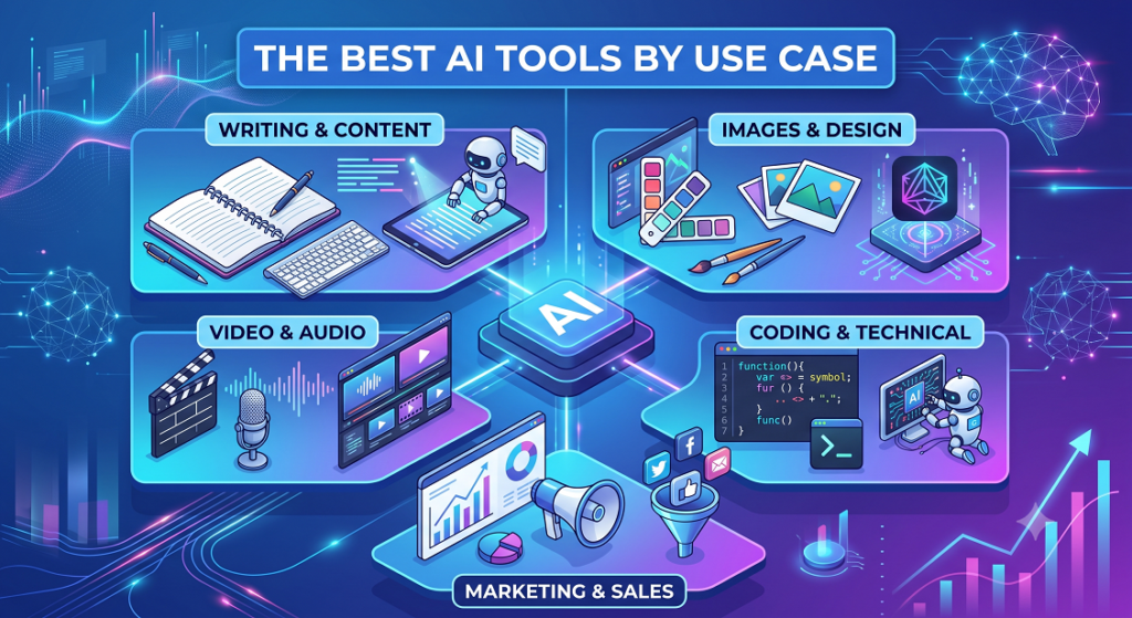 best AI tools by use case