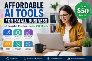 affordable AI tools for small business