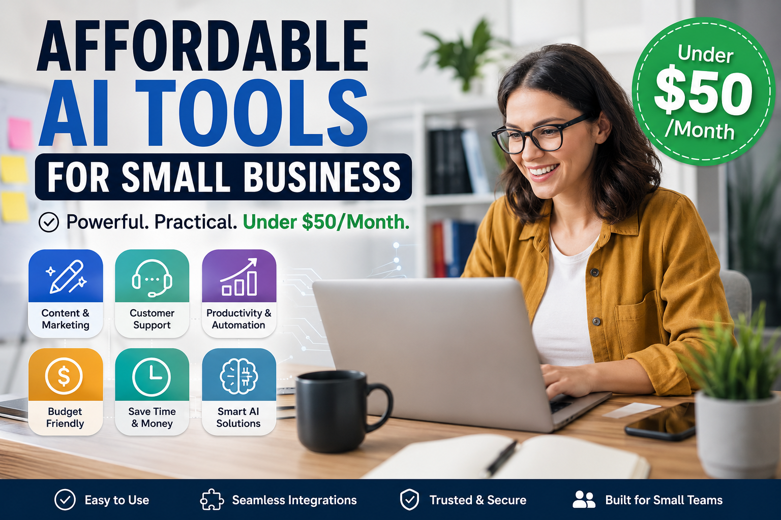 affordable AI tools for small business