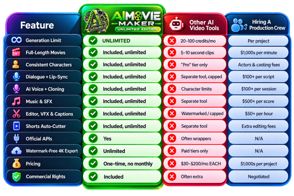 imgi 116 4da13923 2b58 11ed aeb6 06deec350f132F2571276bf5fb115f1eceffe3761afd7949989eea2FAiMovie Maker Feature Comparison Chart